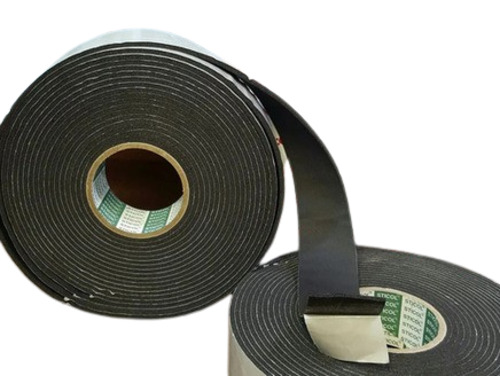 Foam Gaskets - 20 Meter Roll, Medium Hardness Black Foam with Durable Adhesive | Fine Finished, Customizable Size 20-40 mm