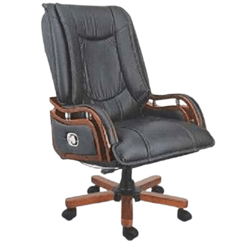 Office Chair - High Quality Aluminum and Leather, 360 Swivel Design | Superior Portability, Easy to Clean, Corrosion Resistant, Modern Aesthetic