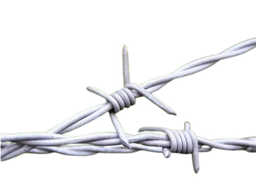Fencing Pole Wire - Iron Material, Silver Color, Precast RCC Fencing Poles for Commercial Site Applications | Durable and Reliable Fencing Solution