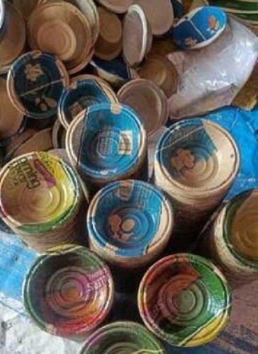 Paper Dona - Round Shape, Leak-Resistant Design , Lightweight Material for Event and Party Supplies