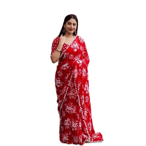 Red Sarees - Color: All