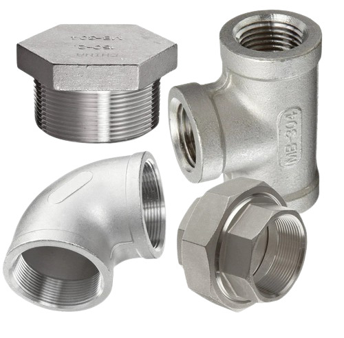 Stainless Steel 304 Seamless Pipe Fittings - Round Shape Silver Color Polished Finish | Durable Fine Finished Suitable for Butt Fusion Connections