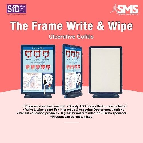 The Frame Write & Wipe - Ulcerative Colitis - Material: ]