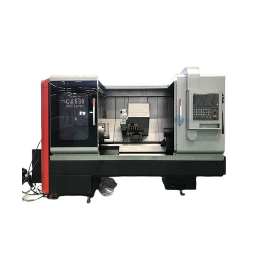 Flat Bed Cnc Lathe Machine - Automatic Grade: Semi Automatic