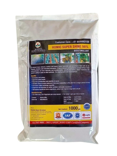 Humic Supershine 98% Biostimulant - Application: Agriculture