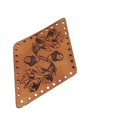 Jacket Leather Patches - Leather Material, Customized Design, Brown Color | Stylish Outerwear for All Occasions