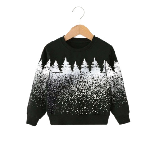 Kids Printed Sweatshirt - Color: Multi