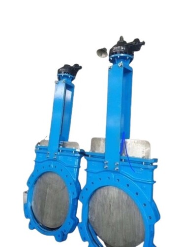 Knife Gate Valve - Color: Blue