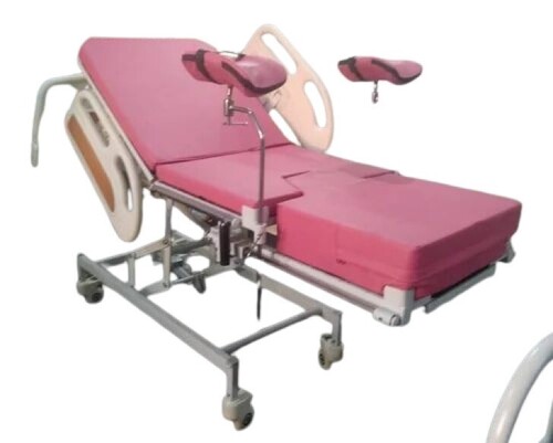 Prime Full Fowler Hospital Bed - Color: Pink