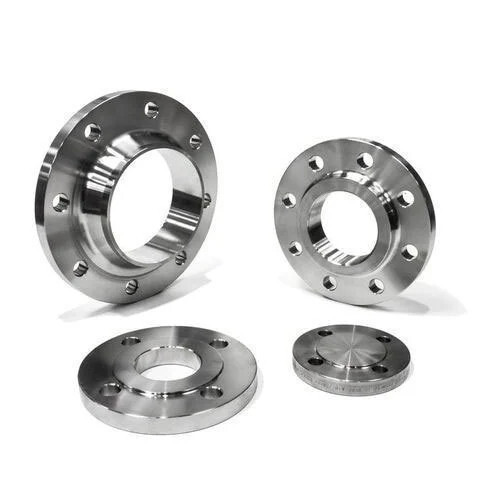 SS Flanges - Stainless Steel Slip On Flange, Round Shape, Silver Color | Durable, Corrosion-Resistant, Ideal for High-Pressure & High-Temperature Environments