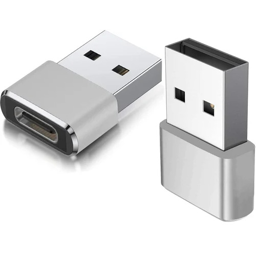 Adapter Usb-C Female To Usb Male - Color: White