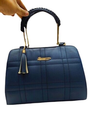 Ladies Bag - Lightweight Plain Design , Zipper Closure in Various Sizes and Colors, Perfect for Gifting Women