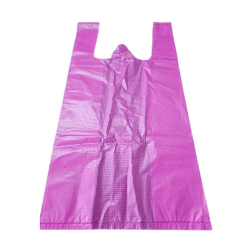 Pink Plastic Bags - Feature: Embossing