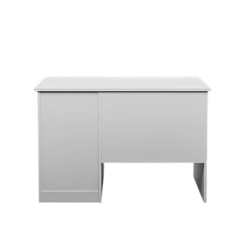 Wooden Office Tables - Solid Wood, Custom Size, Grey Color | Modern Appearance, Polished Finish, Durable and Easy to Clean