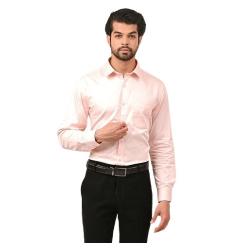 Formal Shirts - Cotton, Available in Sizes S, M, L, XL, XXL | Anti-Wrinkle, Breathable, Quick-Dry, Full Sleeves, Classic Collar