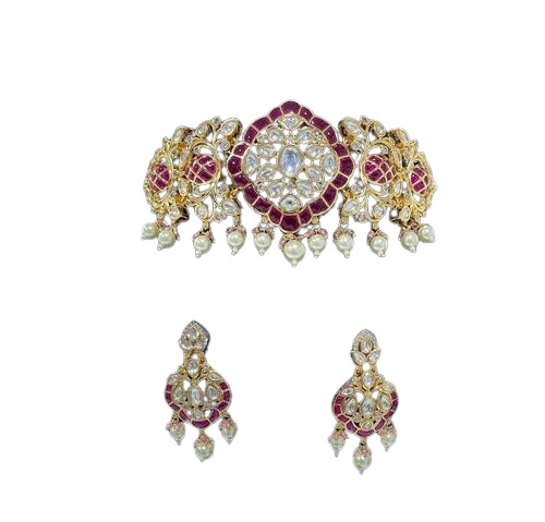 Gold Plated Necklace - Shape: Roun
