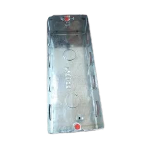 Modular Electrical Box - Galvanized Steel 1mm Thickness Silver Color | IP66 Protection Level Corrosion Resistant 300g Weight