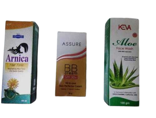 Pharma Packaging Box - Paper, Customized Size, Multicolor, Rectangular Shape | Fine Finish, Glossy Lamination, Durable Material