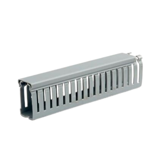 PVC Cable Channel - Rust Resistant, Rectangular Design, Polished Surface | Industrial PVC Material, Multi-Color Hardness, Cable Fitting Use