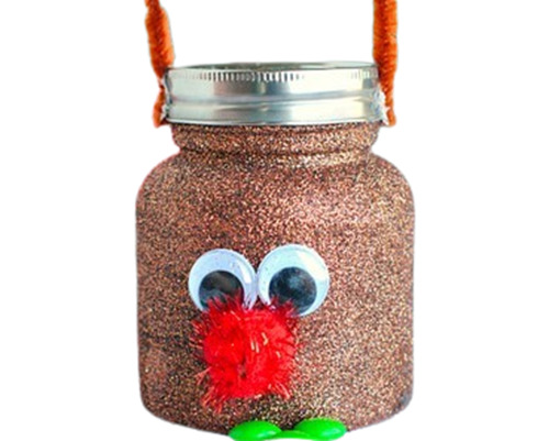 Christmas Treat Jars - Material: Glass