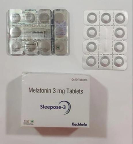 Melatonin Sleepose 3 Mg Tablet - Dosage Form: Na