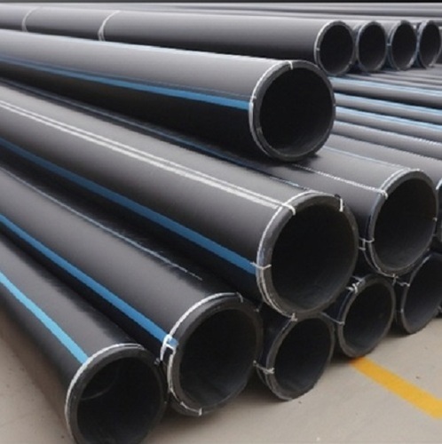 Black HDPE Pipes - Durable Heavy Duty Round Shape Manual Control System with Frequency Speed Control Black Color for Commercial Applications