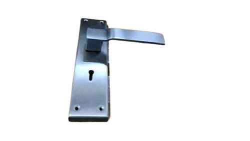 Mortise Door Handles - Color: Silver