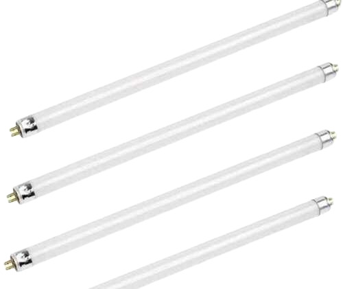 Tube Light - Aluminum Body, Round Shape, White Color | IP33 Rated, Glass Material, Durable, 1 Year Warranty