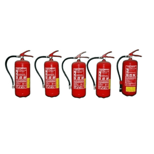 Abc Fire Extinguisher - Color: Red