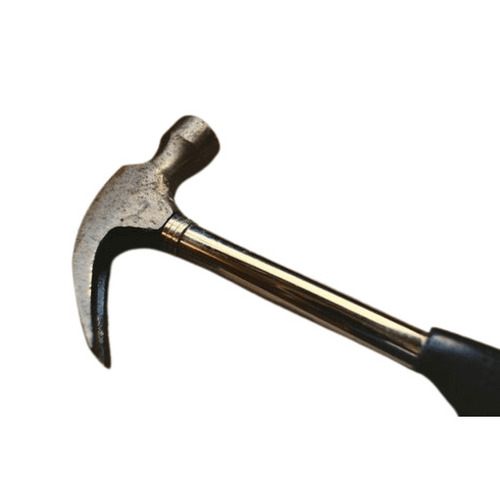 Hammer - Steel Material, Standard Size, Polished Silver Finish | Portable, Easy to Operate, Corrosion and Water Resistant