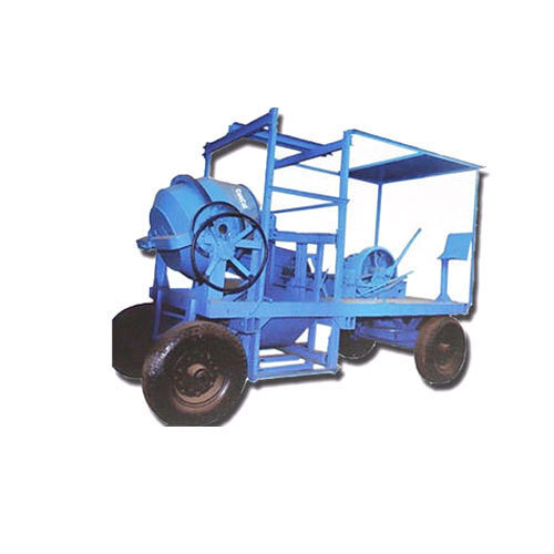 Four Pillar Concrete Lift Mixer - Capacity: 1 Ton