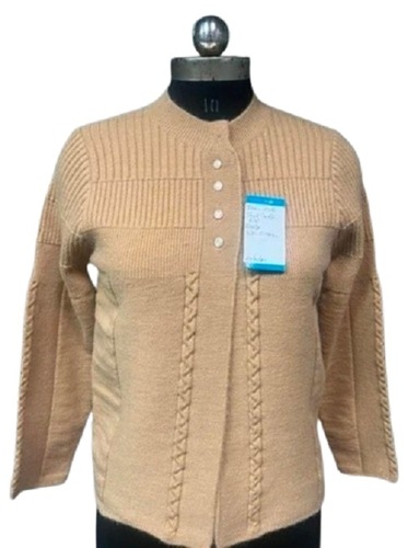 Ladies Cardigan - Color: Brown