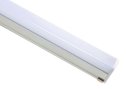 LED Tube Light - Aluminum & Plastic Body, Heavy Duty White Design | 1 Year Warranty, Rectangular Shape for Home & Office Use