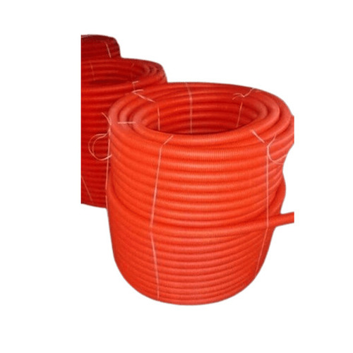 Orange Corrugated Flexible Pipes