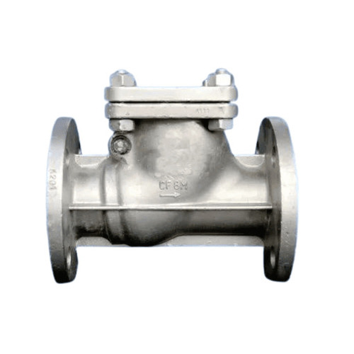 Check Valves - 30mm Solid Metal, Polished Finish | Superior Corrosion, Rust, Leak Resistance, High Pressure Suitable for Oil, Gas, Water, Chemicals