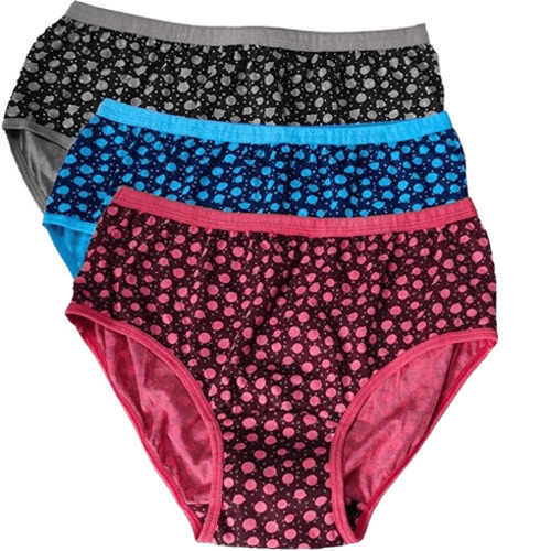 Ladies Bikini Panties - Cotton, Size 28 to 42, Available in Various Colors | Breathable, Lightweight, Skin-Friendly, Quick Dry, Mid-Rise Design, Fade and Shrink Resistant