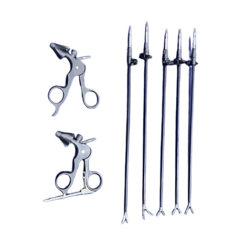 Laparoscopy Graspers Elbowless - Instruments Type: Hands Instruments