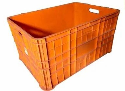 Plastic Storage Crate - Style: Single Faced