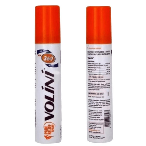 Volini Spray - Application: Body