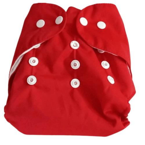 Baby Cloth Diaper - 100% Pure Cotton, Extra Soft & Regular Fit | Anti-rash, Breathable, Water & Moisture Resistant, Reusable, Skin-friendly