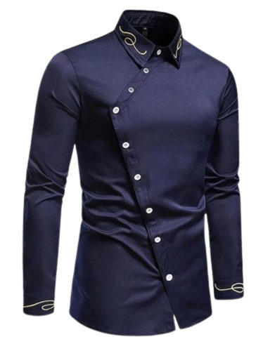 Boys Fancy Shirt - Batik Fabric, Customized Sizes, Matte Black Color | Light Weight, Breathable, Anti-Wrinkle, Full Sleeves, Beaded Closure