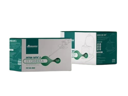 Pharmaceuticals Packaging Box - 200 GSM Rectangular Corrugated Paper Multi Color Printed Design | Durable Material for Secure Storage