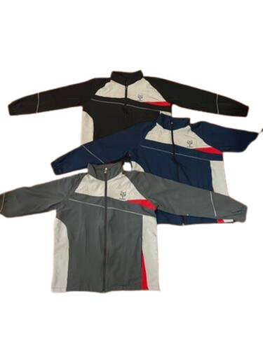 Sports Jacket - Cotton-Nylon-Polyester Blend, Customized Sizes Available , Lightweight and Breathable with Anti-UV Feature