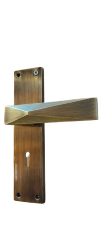 Zinc Mortise Handle - 8 Inch, Golden Coated Finish | Durable Zinc Alloy for Door & Window Applications