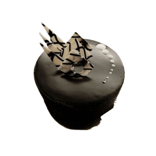 Round Chocolate Cake - 100% Pure Chocolate, Sweet Flavor, Round Shape, Vegan-Friendly, Eggless, Hygienically Packed, Ready to Eat