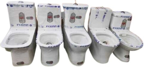 Sanitary Toilet Seat - Color: White