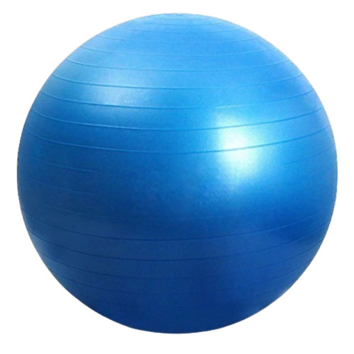 Stability Ball - Polyvinyl Chloride Material, Blue Color | Durable, Fine Finished, Very Good Quality, Manual Operation, Ideal for Arm Exercises