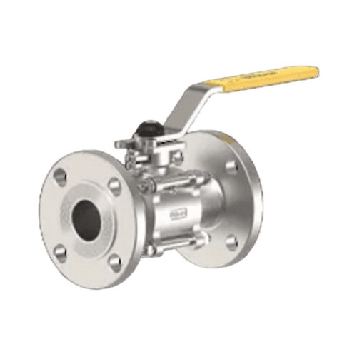 Steel Ball Valve - Color: Silver