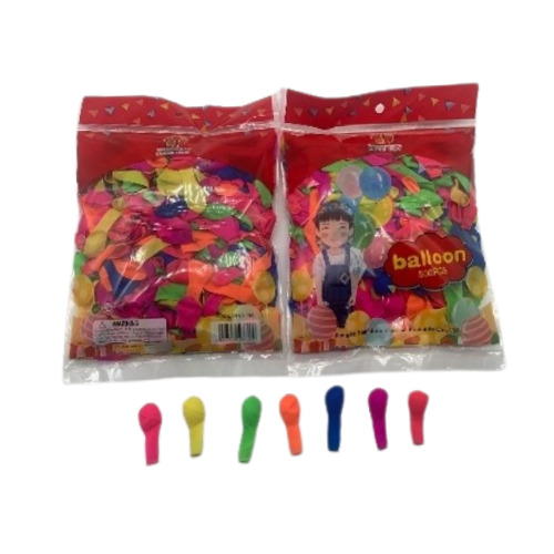 Water Balloons - Latex Material, 500pc Pack Size | Multiple Colors, Eco Friendly, Durable, Decorative, Non Toxic, Perfect for Festivals & Parties