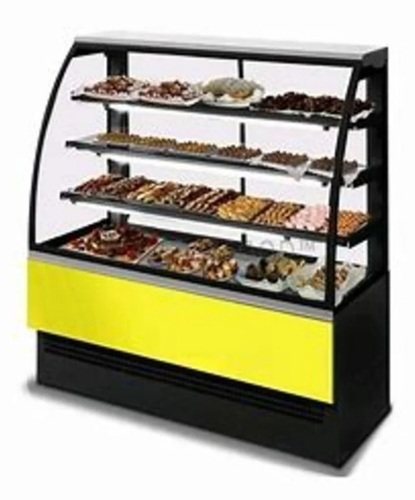 Bakery Display Counter  - Color: Yellow